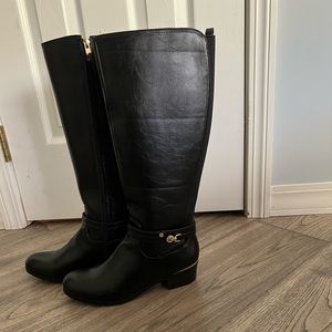 Liz Claiborne tall black boots 8M
